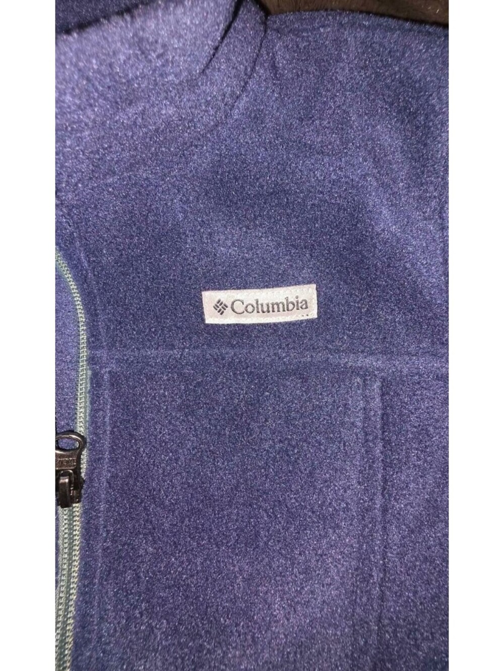 Columbia Kids 4T Blue Full Zip Fleece Jacket Polaritec Birch Falls